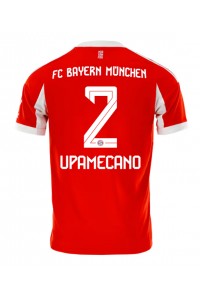 Fotbalové Dres Bayern Munich Dayot Upamecano #2 Domácí Oblečení 2025-26 Krátký Rukáv